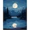 8" x 10" Moonlit Lake Paint-by-Number Kit with Wood Display Hanger by Artist's Loft®